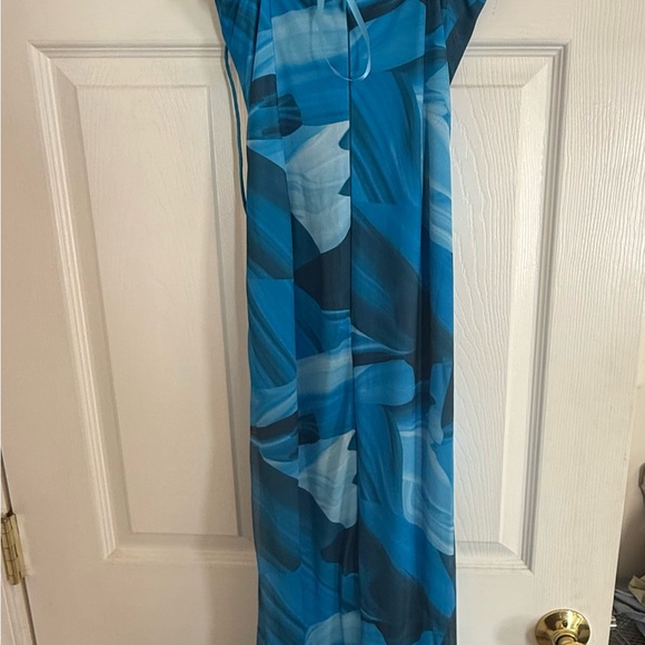 Hello Molly SWEET SPOT MESH MAXI DRESS BLUE - Picture 5 of 5